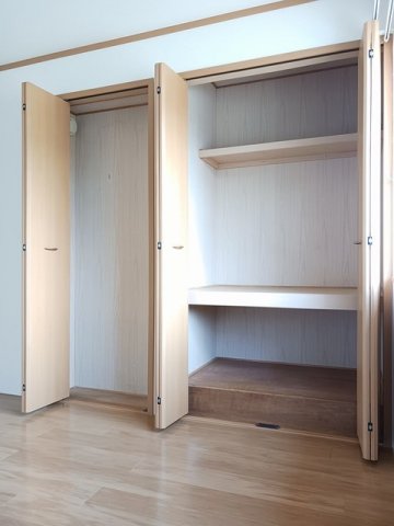 収納　収納があります