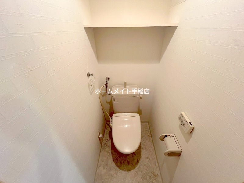 トイレ　ウォシュレット付きで快適な環境です♪