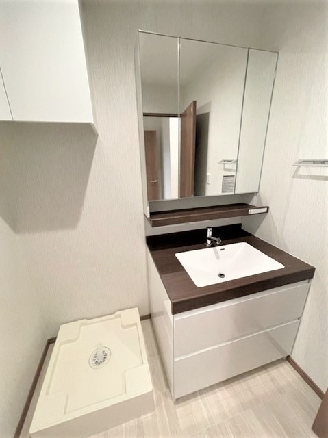 洗面設備　忙しい朝には欠かせない洗面所です