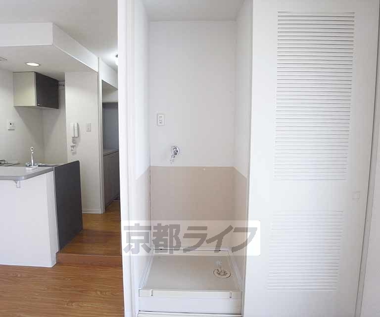 その他設備　収納と見せかけての室内洗濯機置き場