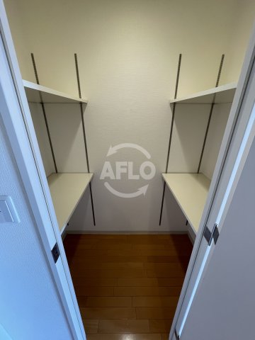 収納　ルクレ阿波座レジデンス　物入