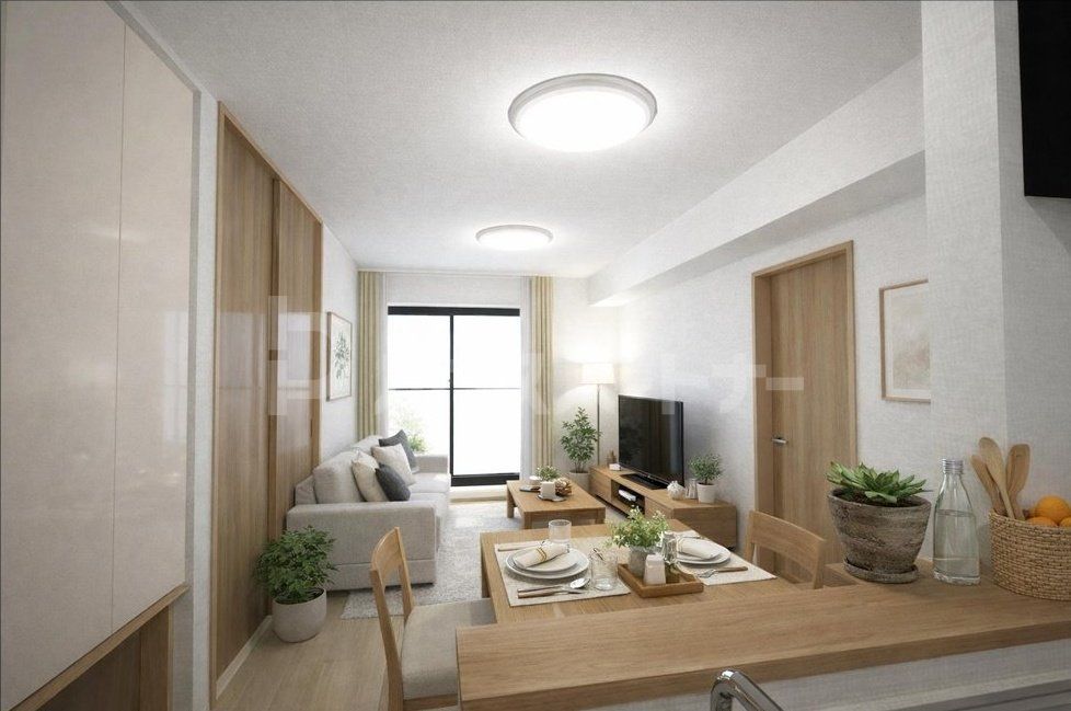 居室・リビング　完成予想パース