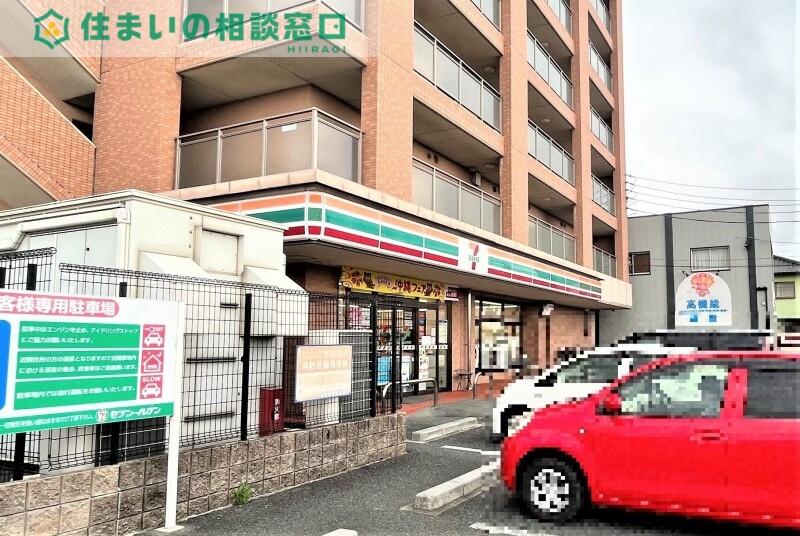 コンビニ　セブンイレブン岡崎橋目町店（コンビニ）まで282m