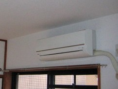 その他設備　暑い夏や寒い冬に大活躍！洋室6帖のお部屋にあるエアコンです☆