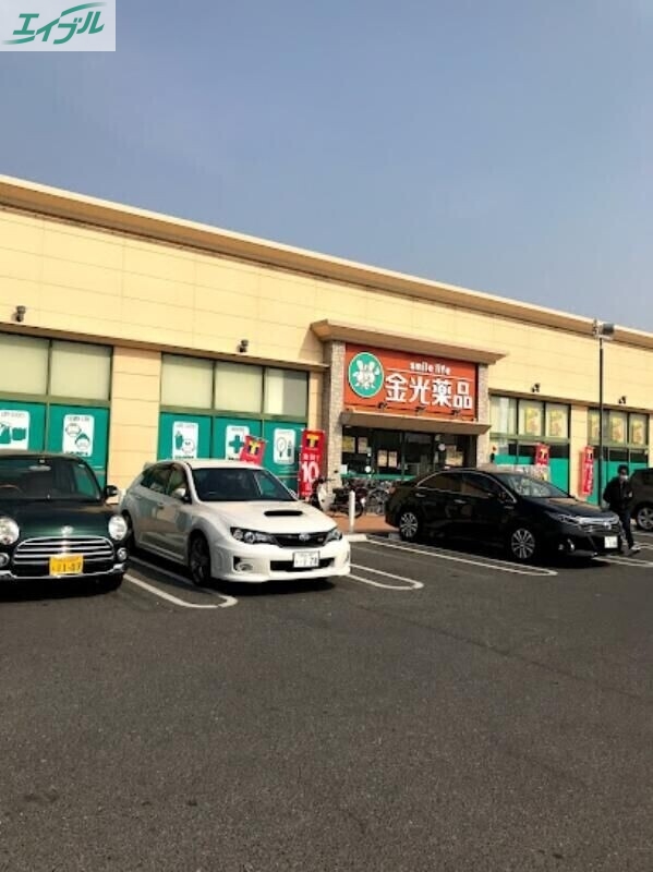 ドラックストア　金光薬品当新田店（ドラッグストア）まで493m