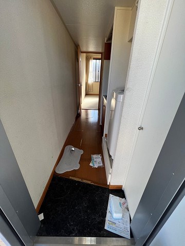 玄関　明るい玄関です