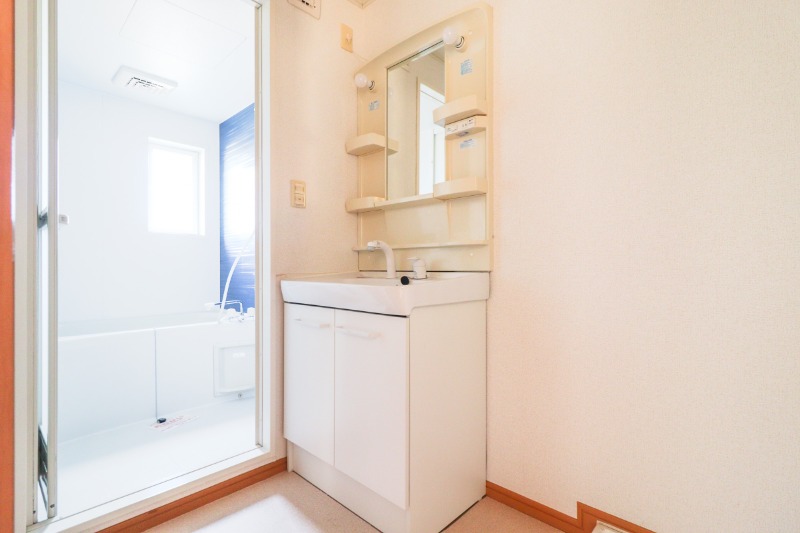 洗面設備　図面と現状に相違がある場合には現状を優先