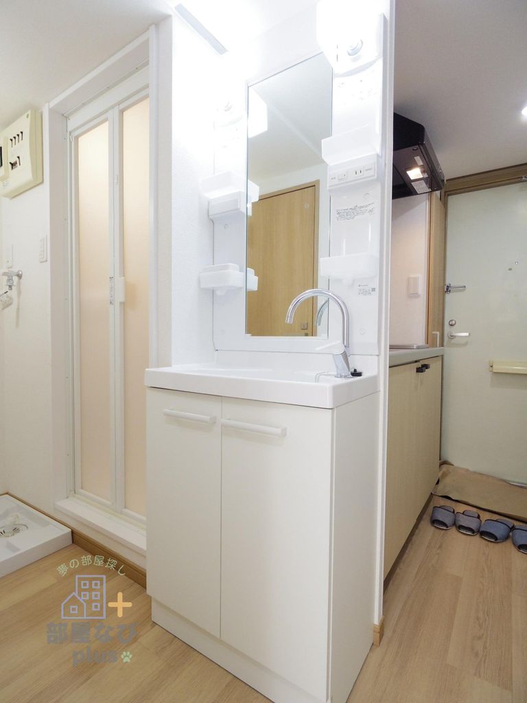 洗面設備　※他号室写真です