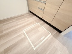 キッチン　床下収納