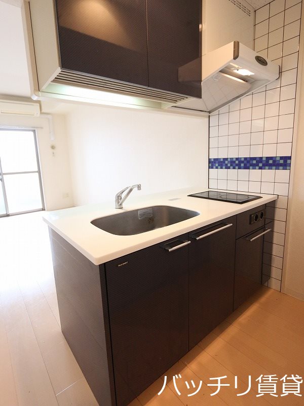 キッチン　別号室タイプの為、現状を優先いたします