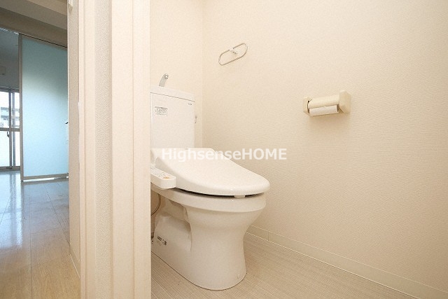トイレ　ゆったりとした空間のトイレです