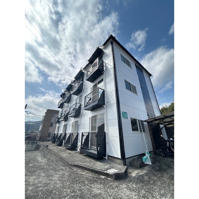 建物外観　熊本城も見えるよ！！