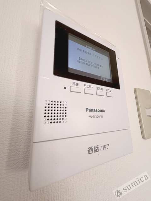 セキュリティ　ＴＶモニターホン・部外者はシャットアウト♪