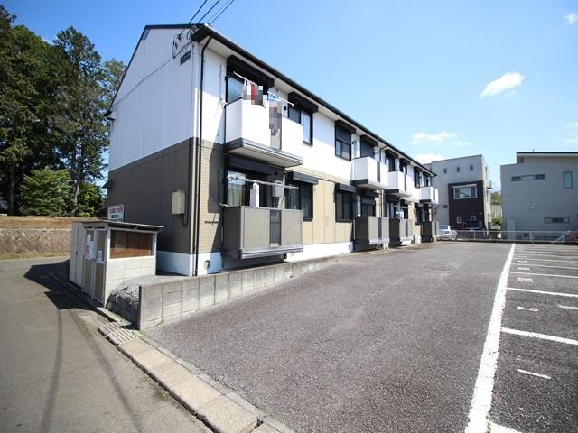 建物外観　ツートンのおしゃれな外観