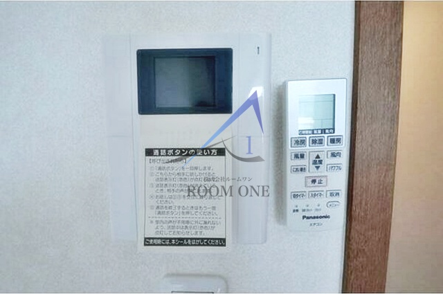 その他設備　モニター付きインターホンです。
