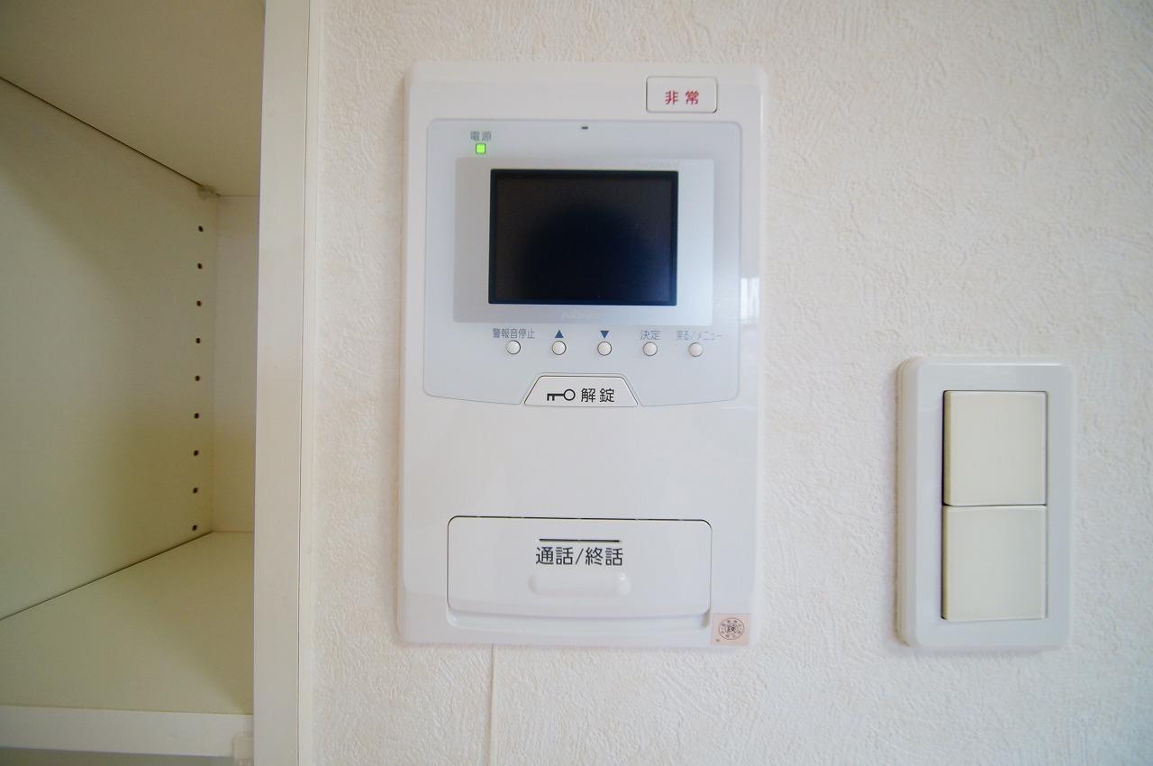 セキュリティ　「TVモニター付インターフォン」