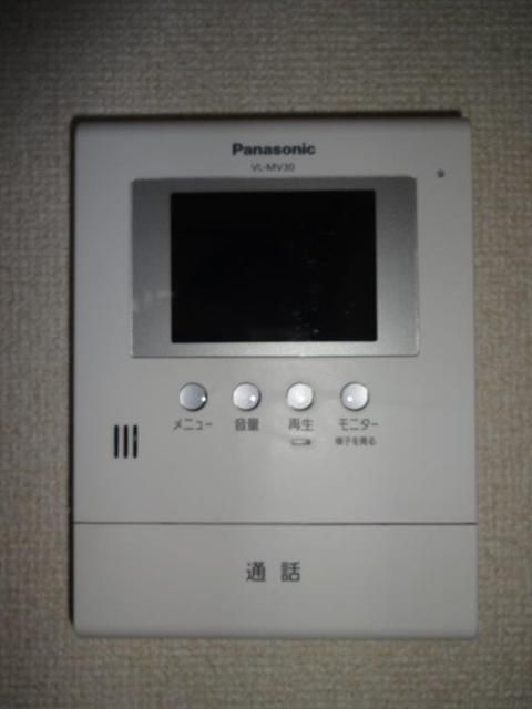 セキュリティ　訪問者が一目で分かるＴＶモニタ付インターホンです！