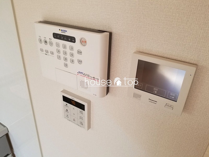セキュリティ　ＡＬＳＯＫセキュリティー！ＴＶモニターホン！防犯面も安心です