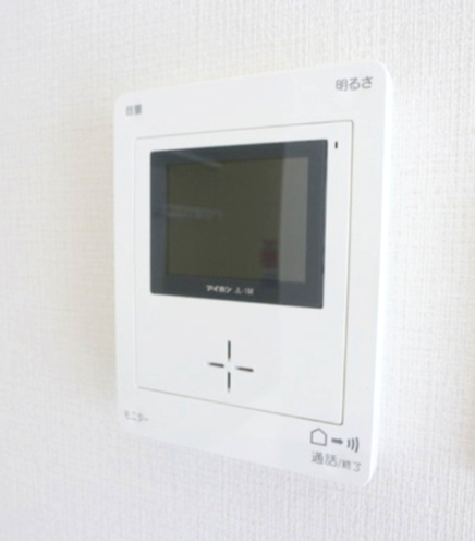 セキュリティ　モニターホンです