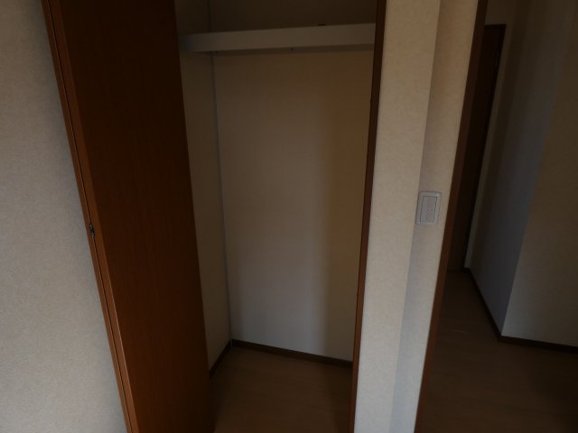 収納　便利なクローゼットタイプです。