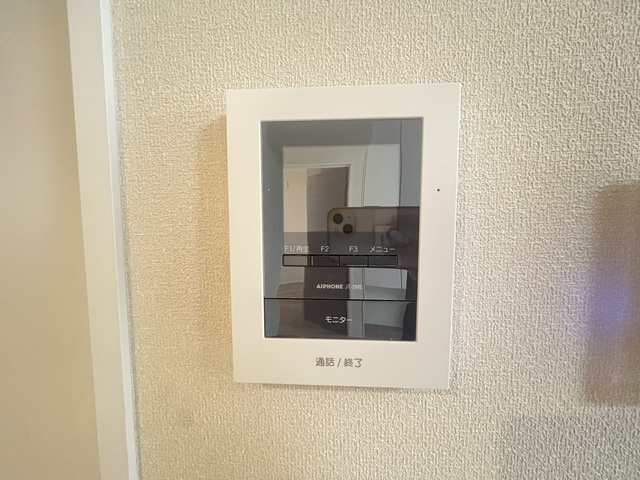 セキュリティ　同施工会社の別物件。参考写真です。