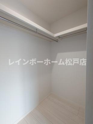 収納　たっぷりとした収納スペースです