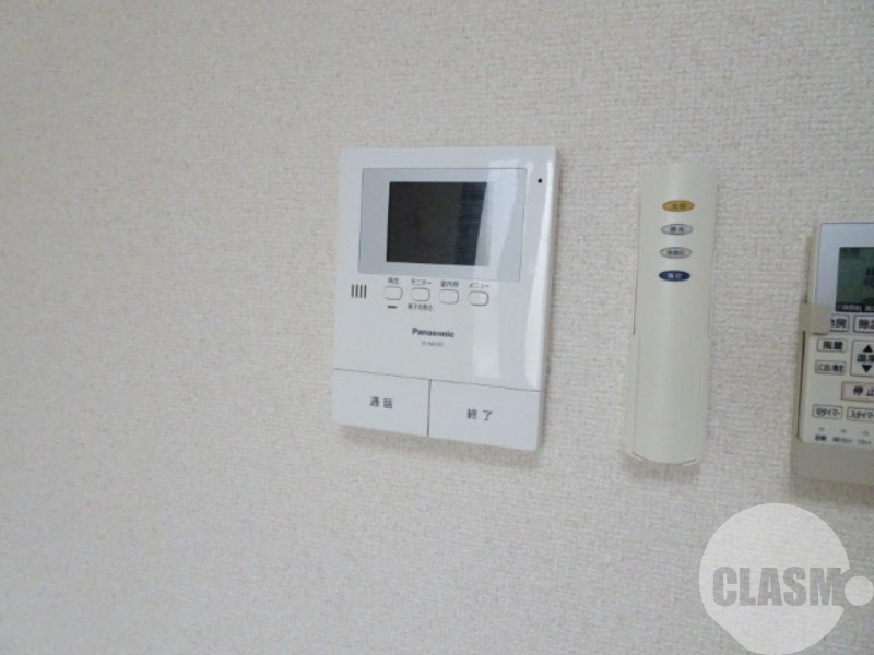セキュリティ　来訪者が確認できるモニターホン♪
