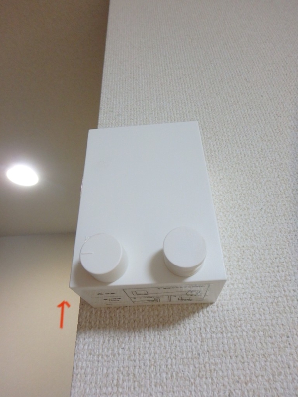 その他設備　室内洗濯干し用のワイヤーロープ