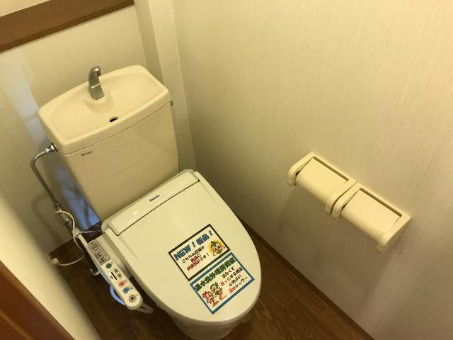 トイレ　温水便座新品に交換
