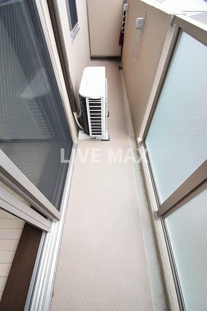 バルコニー　※別部屋のお写真になります