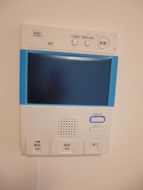 セキュリティ　モニター付きインターフォン