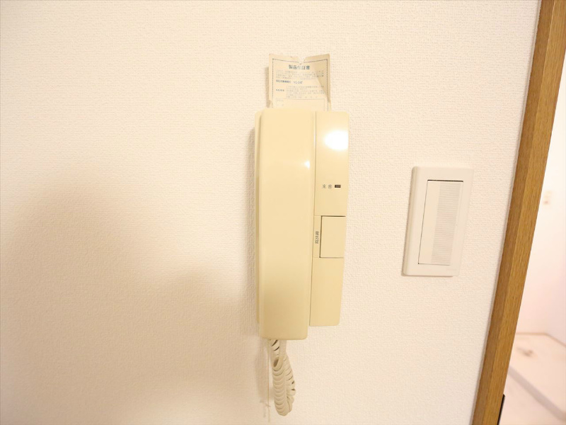 セキュリティ　インターホン完備