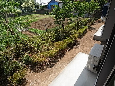 バルコニー　別部屋