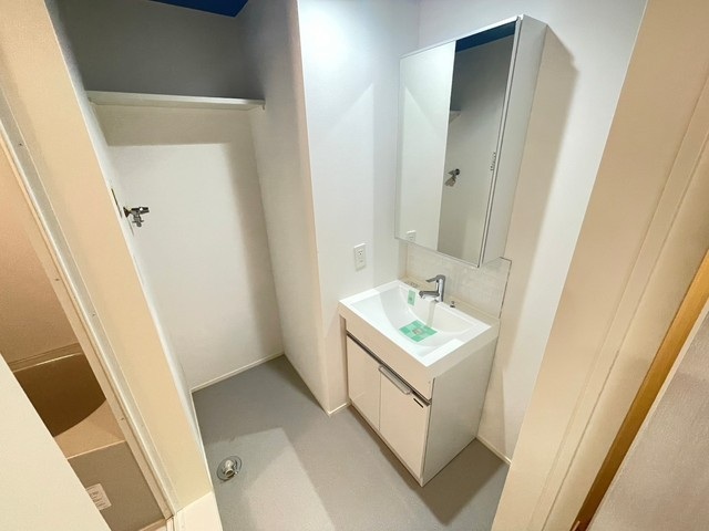 洗面設備　※掲載している写真は別部屋のものです。参考下さい。