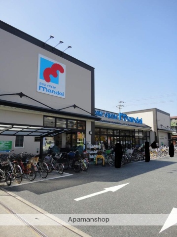 スーパー　（株）万代／平野流町店（スーパー）まで327m
