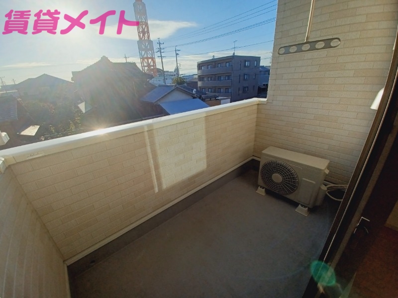 バルコニー　同タイプの部屋写真です