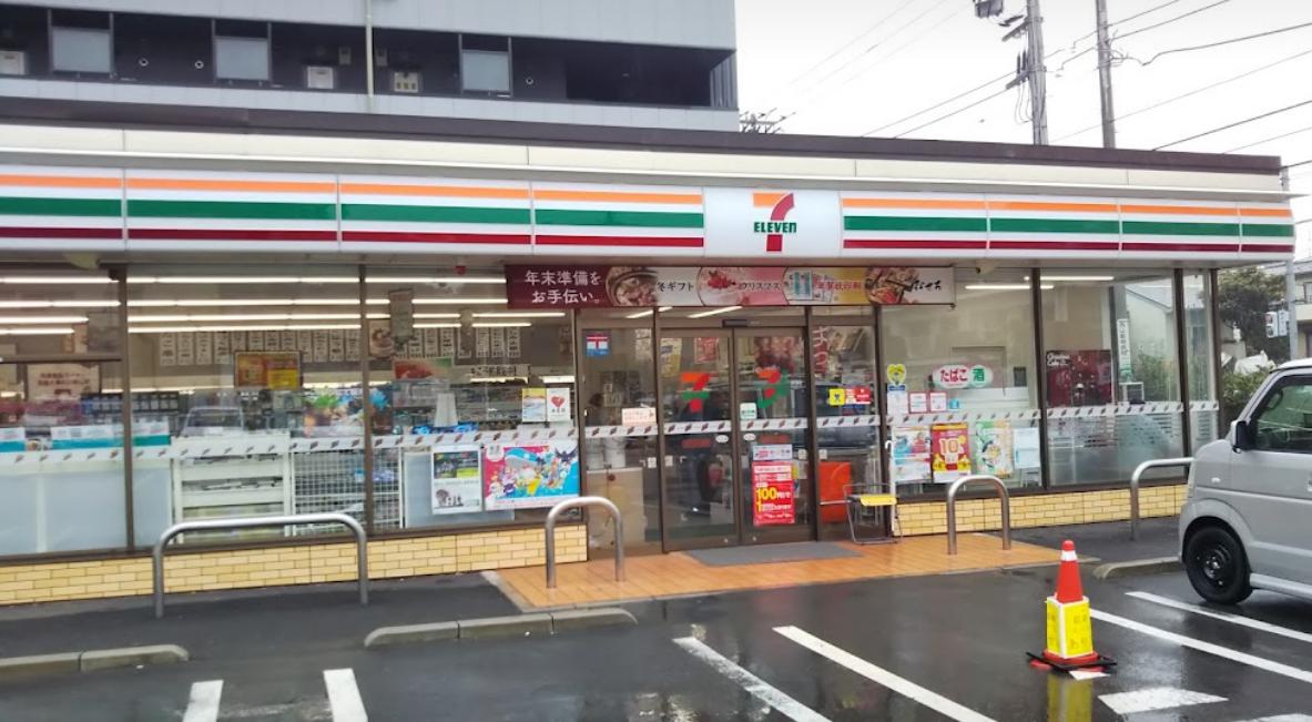 コンビニ　セブンイレブン 松戸北小金店（コンビニ）まで1101m