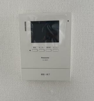 セキュリティ　ＴＶモニター付きインターホンです