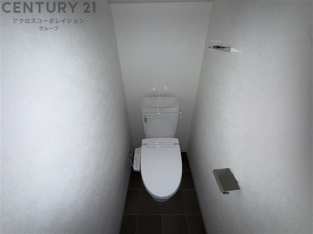 トイレ　ゆったりとした空間のトイレです