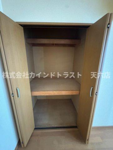 収納　収納のためのスペースです