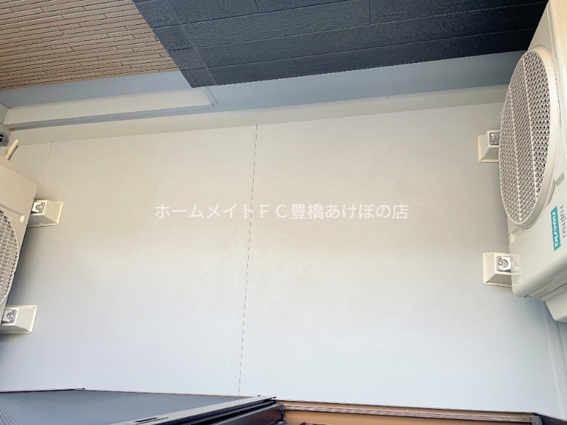 バルコニー　同型完成モデル