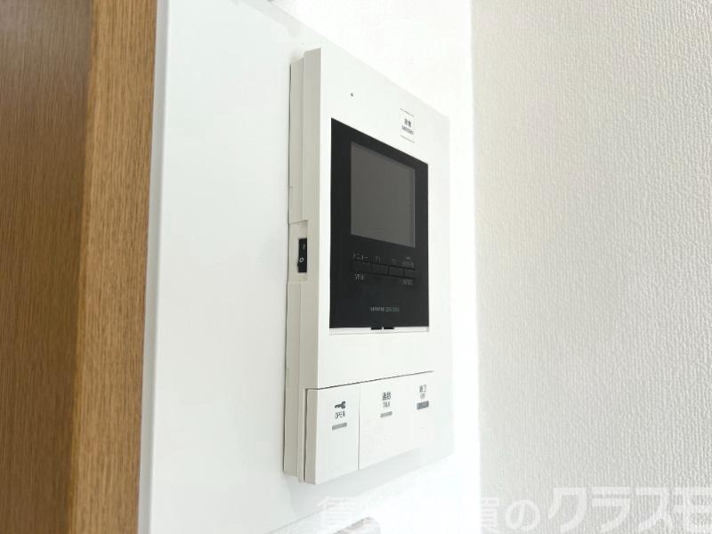 セキュリティ　来訪者が確認できるモニターホン♪