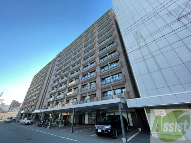 建物外観　札幌市中央区南８条西「アン・セリジェ壱番館」
