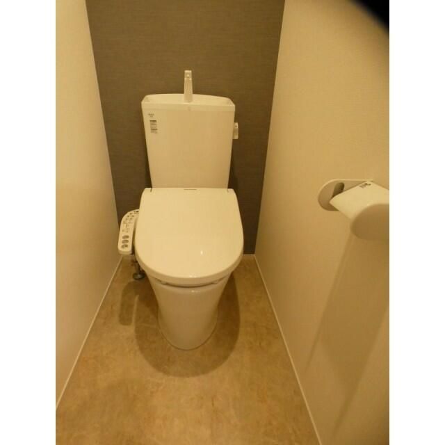 トイレ　ゆったりとした空間のトイレです