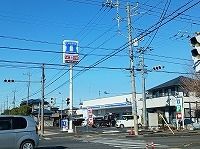 コンビニ　ローソン久喜吉羽二丁目店（コンビニ）まで400m