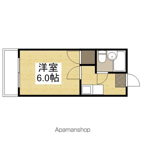 サンハイツ岡大Iの間取り写真