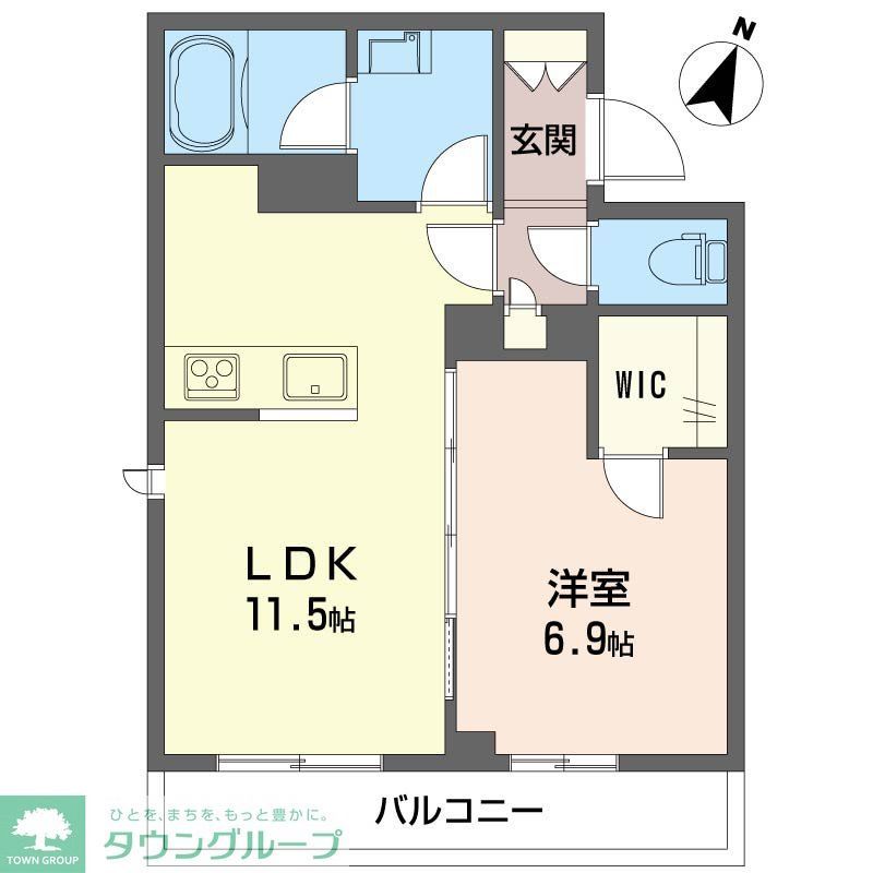 エクラージュ湘南の間取り写真
