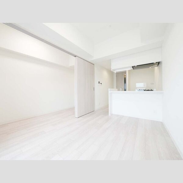 居室・リビング　カウンターキッチンなので広々と使用可能なLDK