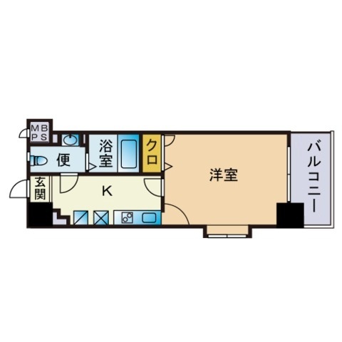 エンクレスト天神3の間取り写真
