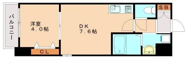 コンダクトレジデンス折尾の間取り写真